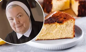 Siostra Anastazja i jej pyszny sernik z bitą śmietaną. Idealny deser na każdą okazję.
