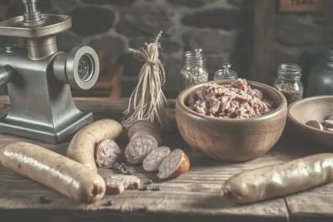 Najlepszy przepis na kiełbasę z wołowiny i boczku, który zachwyci smakoszy