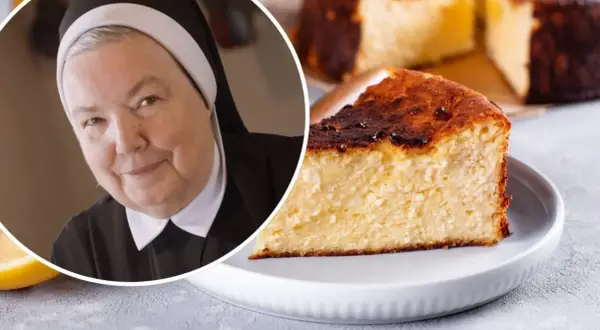 Siostra Anastazja i jej pyszny sernik z bitą śmietaną. Idealny deser na każdą okazję.