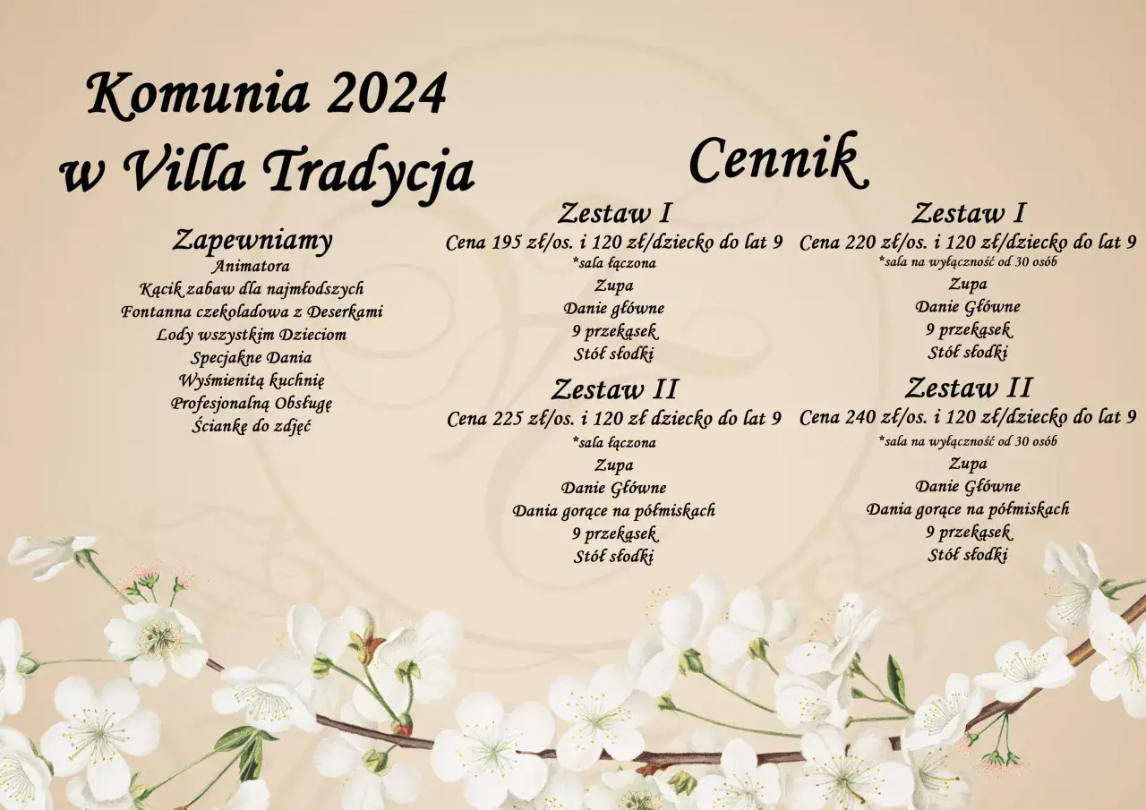 Zdjęcie Ile kosztuje catering na komunie? Sprawdź ceny i opcje menu